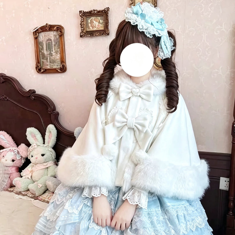 MY Cat & Starlight Little Snowball Plush Lolita Cape — additional product view