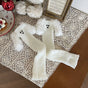 White big-eared dog sock cover / One Size