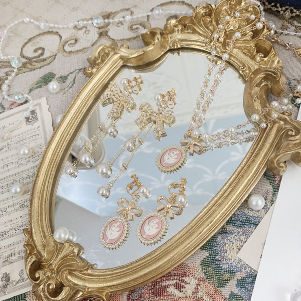 Rose of Sharon - Retro Lolita Necklace 4 Colors - Neckwear