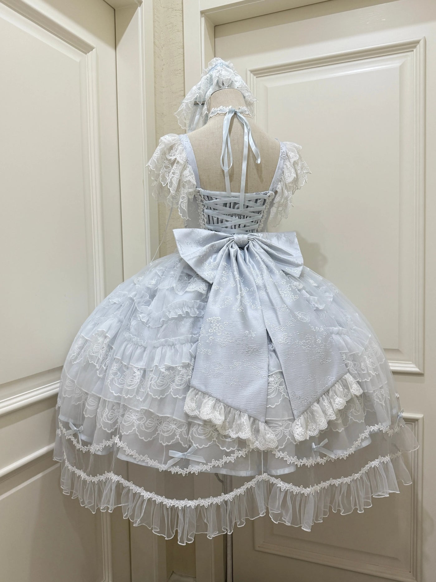 White Sugar Girl - Eternal Vow - Sweet lolita JSK with fitted corset