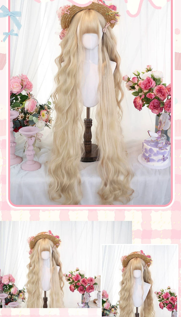 Dalao Home Mist Fir long curly golden wig - additional view 1