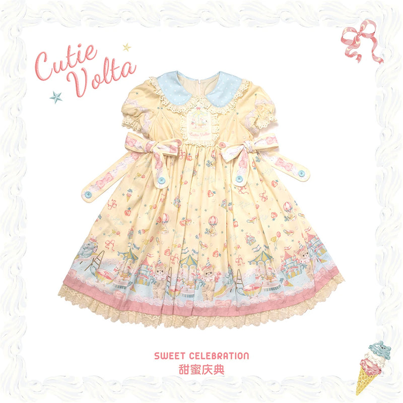 CutieVolta - Sweet Celebration - Sweet Lolita OP, JSK & Accessories - product detail 5