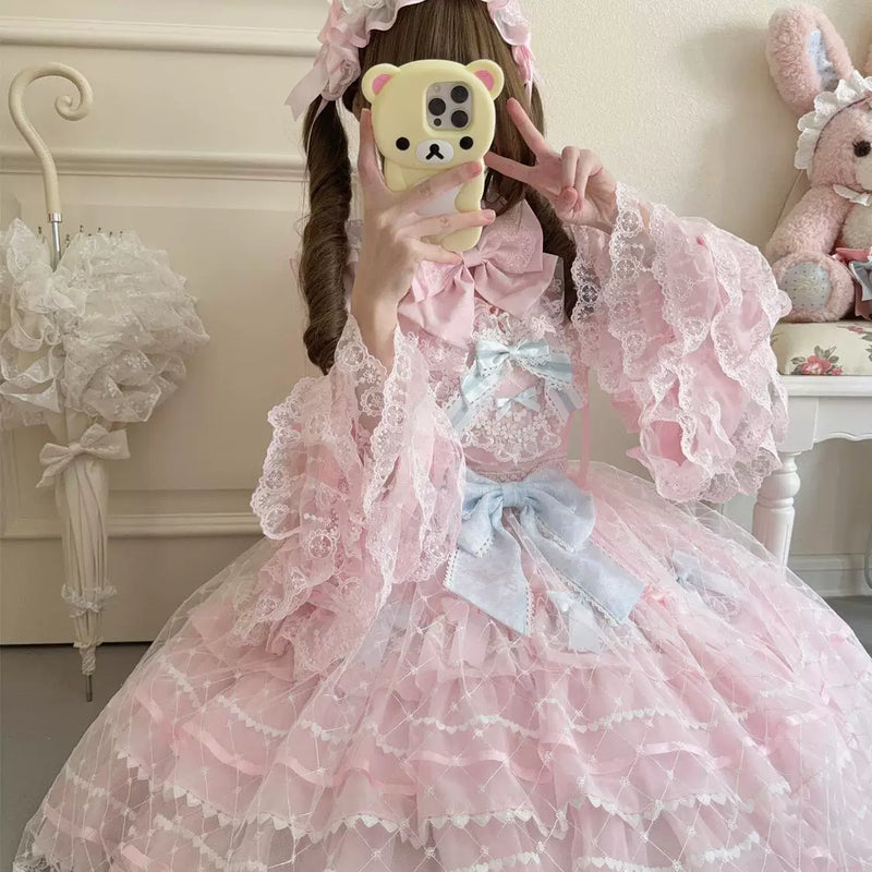 Hanguliang Camellia Cherry Overture JSK
