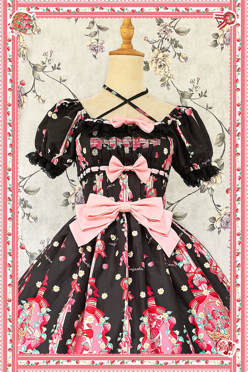 Infanta - Strawberry Little Chef - Cotton Sateen OP