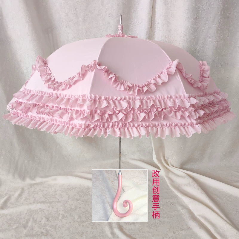 Independent Brand - Light Dance Lace Bridal Lolita Parasol - product image 9