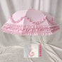 Light Dance lace - pink - coated layer - decorative handle