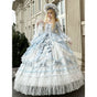 Blue Long Length + Skirt 撑 / S