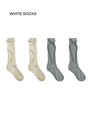 Off-white + gray / One Size