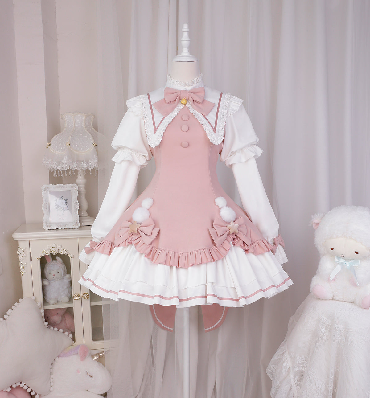 Your Princess - Magic Girl - Sweet Lolita Long Sleeve OP Christmas