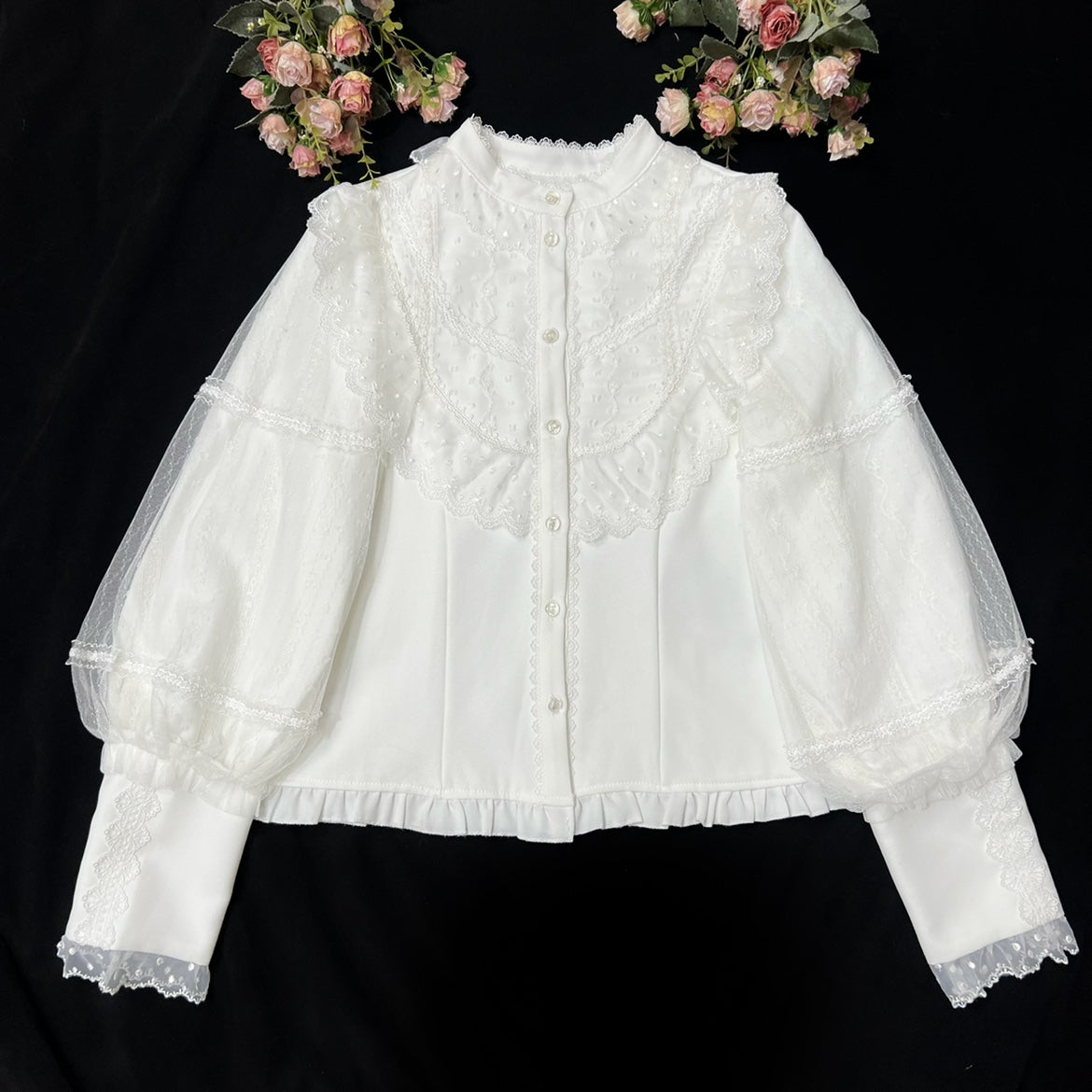 DMFS Lolita - Kawaii Lolita Shirt Winter Lolita - Shirt Innerwear