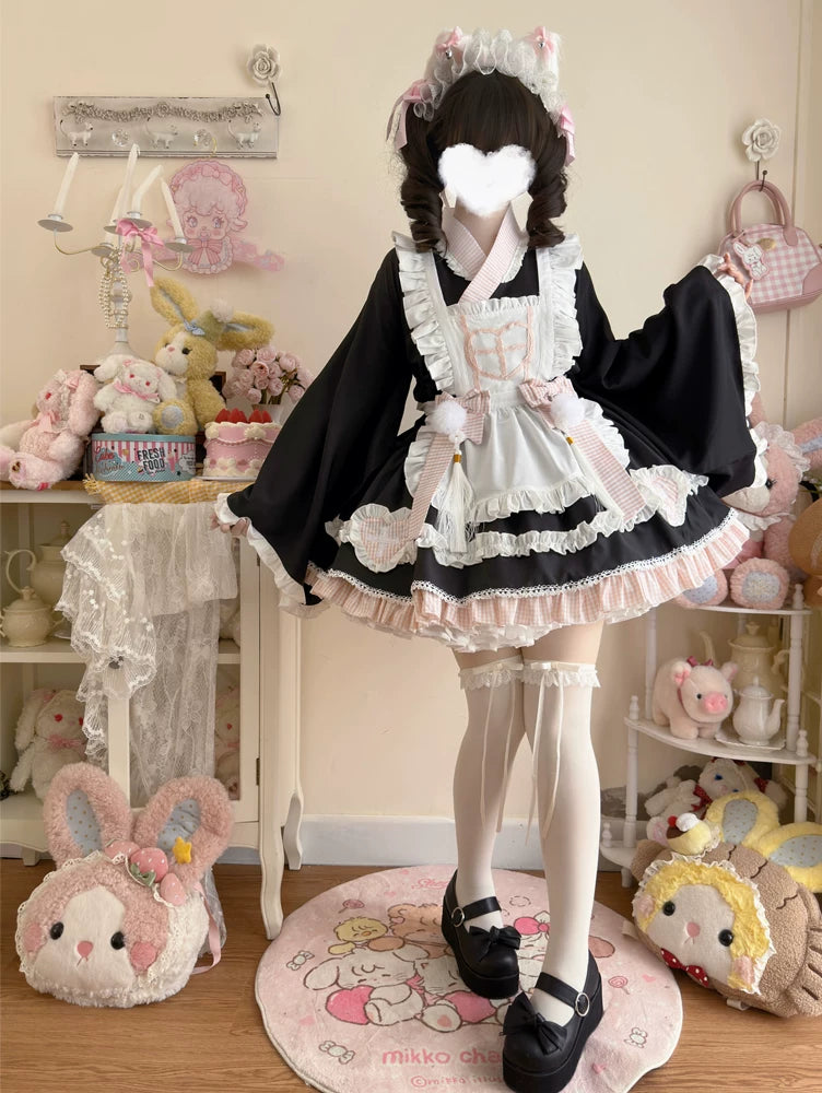 Hanguliang Sweet Nurse Cat Maid OP Dress