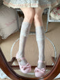 White socks, no bow / One Size