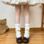Front pom-pom sock cuffs