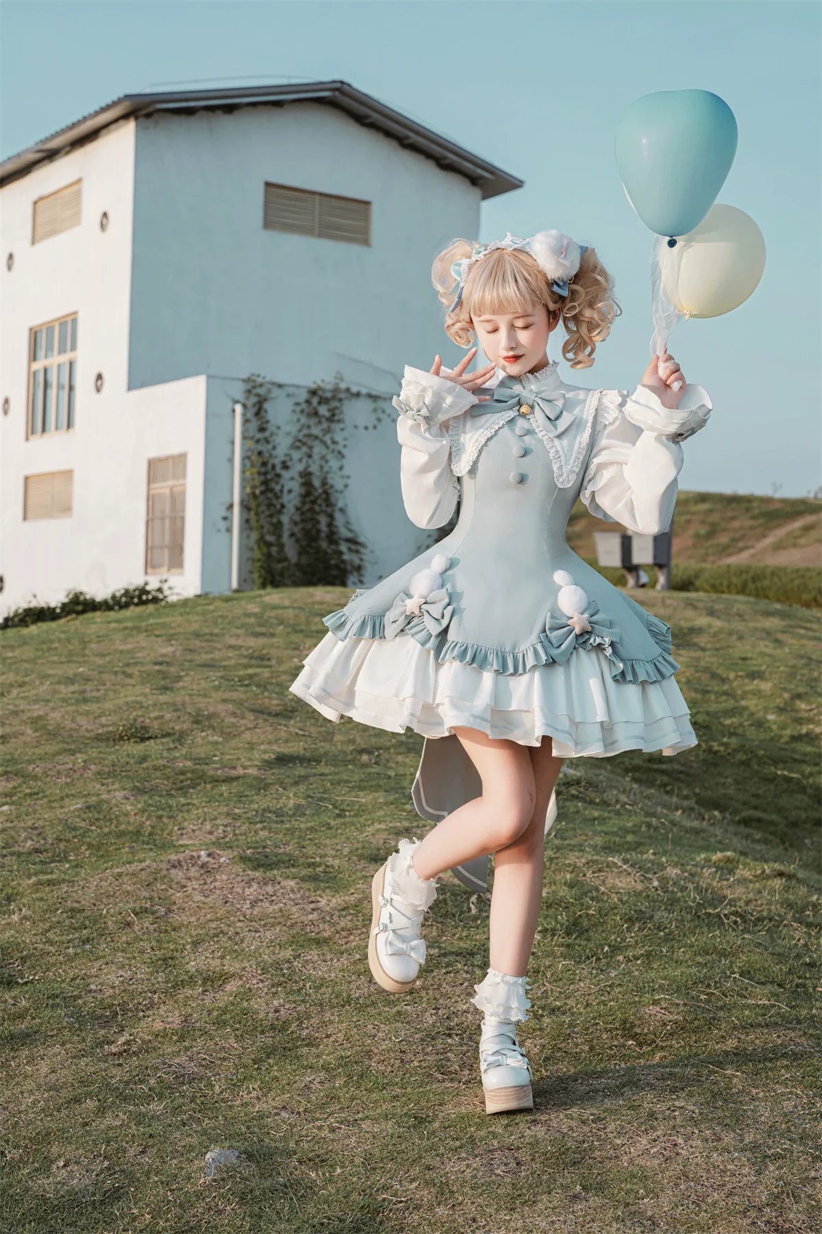 Your Princess - Magic Girl - Sweet Lolita Long Sleeve OP Christmas