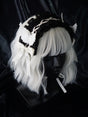 Black With White Hairband (white wing)