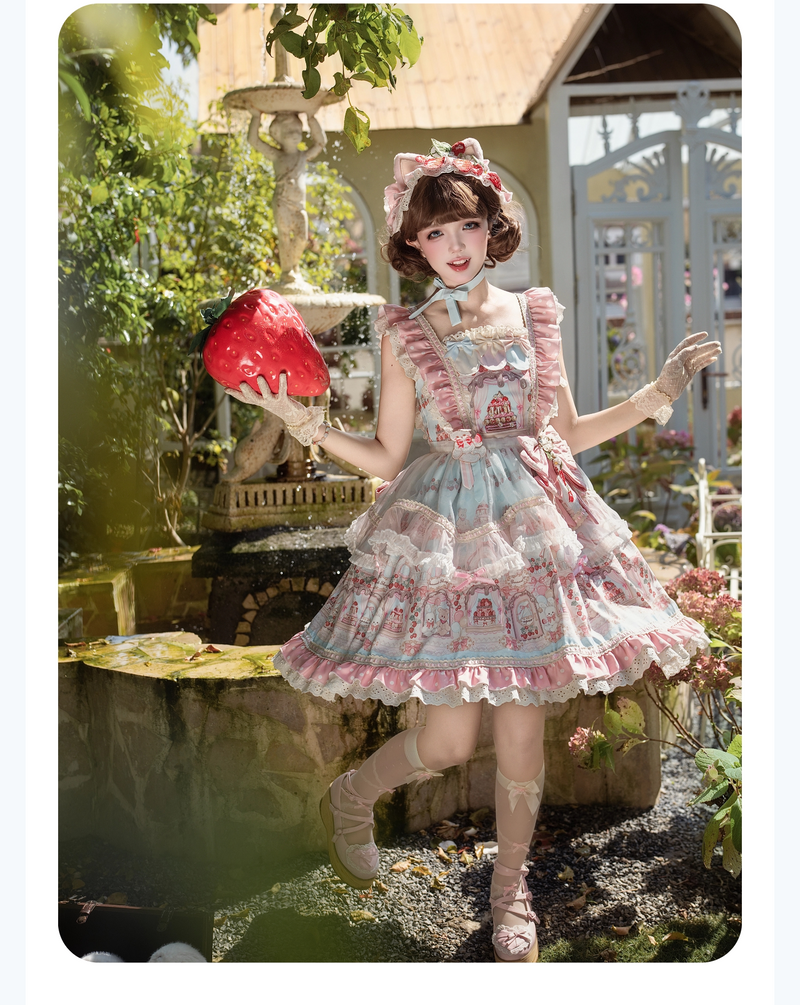 Jelly Girl - Sweet Lolita Spring Dessert - Sweet lolita JSK dress