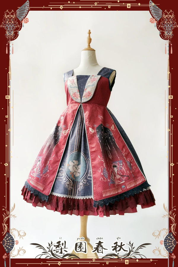 Infanta - Opera Seasons - High-Waist Jacquard JSK