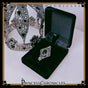 rhombus shape brooch