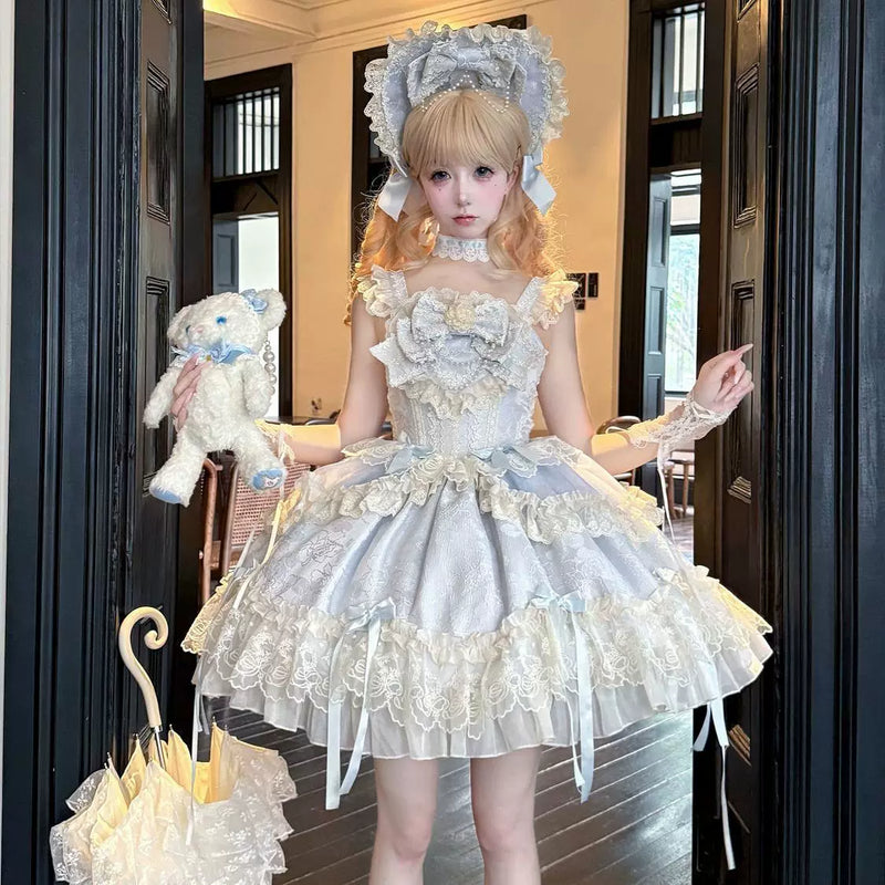 Hanguliang Flower Heart Love Ballet JSK Dress