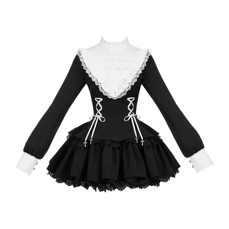 With PUJI - Doki! - Sweet Lolita OP Dress, Pockets detail view 7