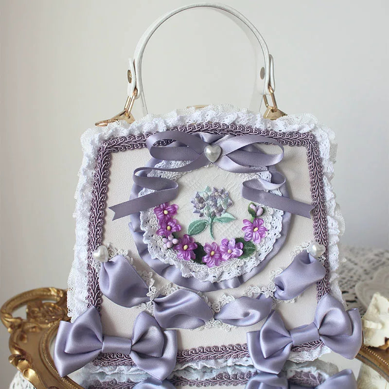 Lolita - Sweet Lolita Floral Lace Bag - Individually Selectable