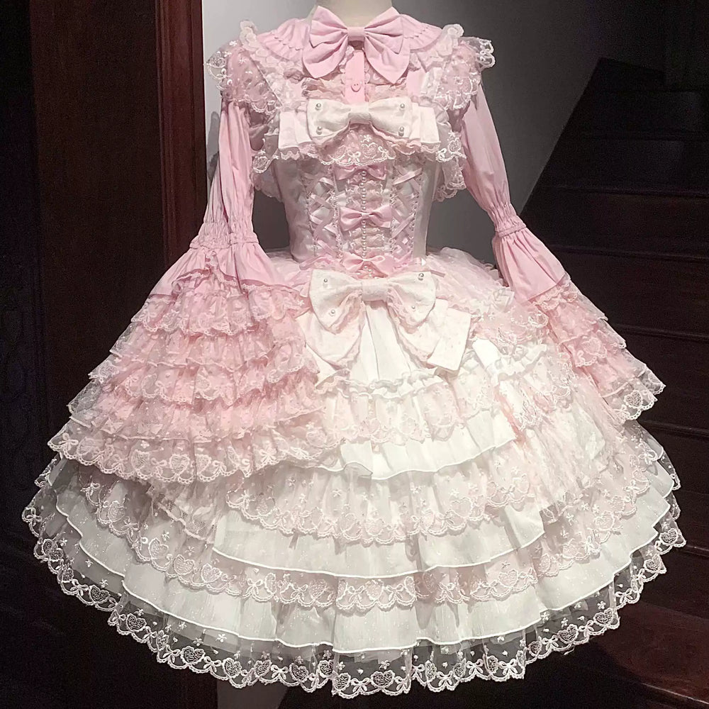 Sugar Girl - Love Overture - Sweet Lolita Blouse Princess Sleeves Lolita Shirt