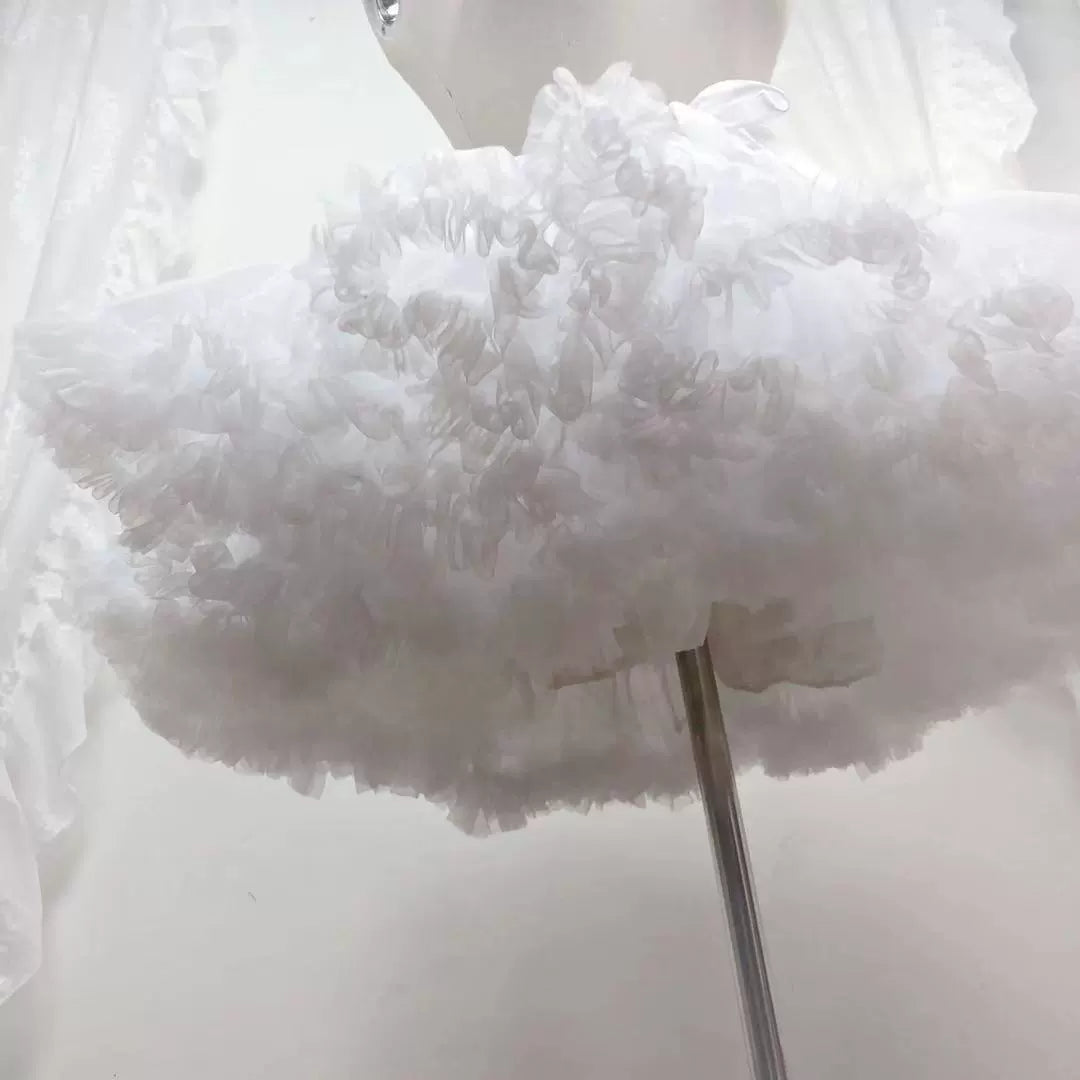 Sugar Girl - Super Puffy Lolita White Petticoat - Petticoat