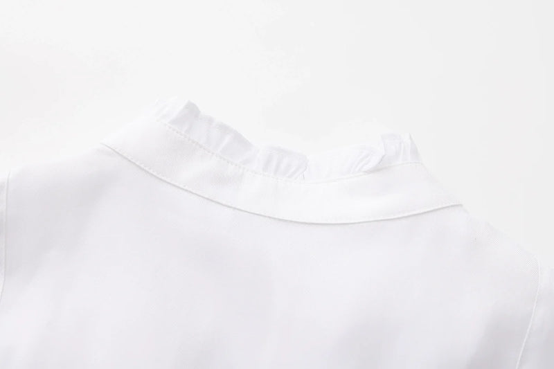 Immortal Thorn - Retro Ouji Lolita Blouse - Detachable Jabot Innerwear