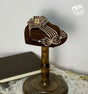 Mini-chapeau haut-de-forme - Marron