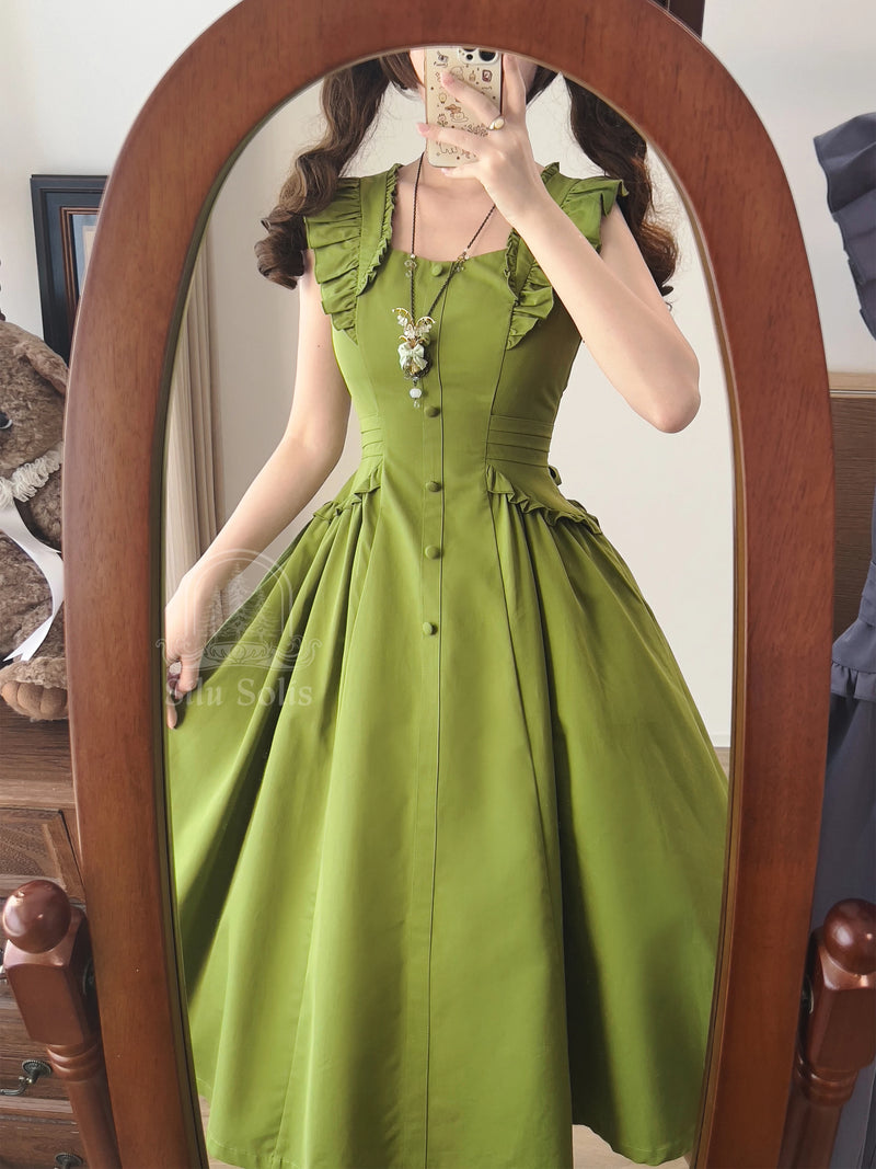 Forest Wardrobe - South Bay Forest - Vintage Sleeveless Maxi Dress - 3