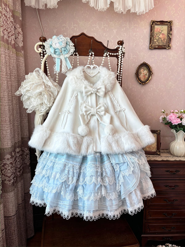 MY Cat & Starlight Little Snowball Plush Lolita Cape — additional product view