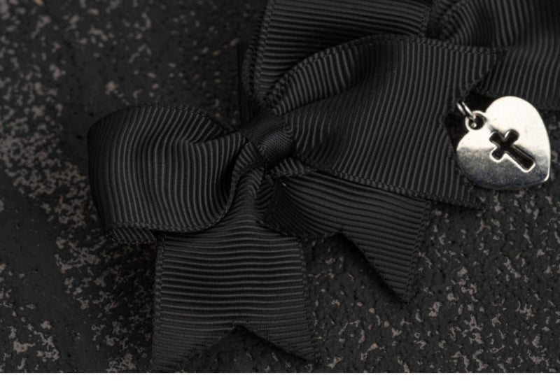 Strange Sugar - Gothic Lolita Cross bows headdress - Headwear