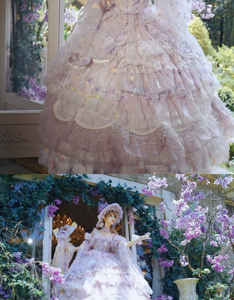 Lolita - Princess on the Run - Lilac formal lolita JSK