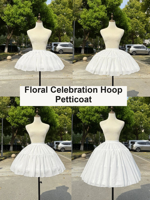 Floral Celebration - 35–60cm High Volume Carmen Style Adjustable Hoop Petticoat - product image 1