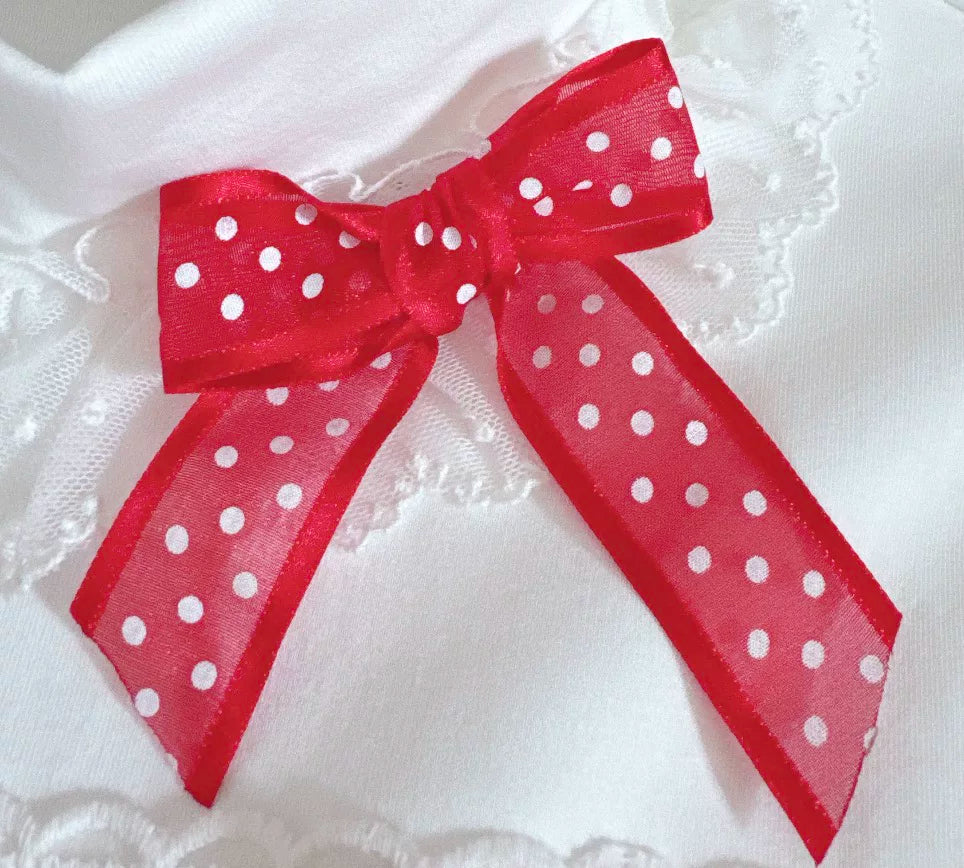 Galette Bunny - Sweet Bow - Bow Accessories with Lace and Pearl Details