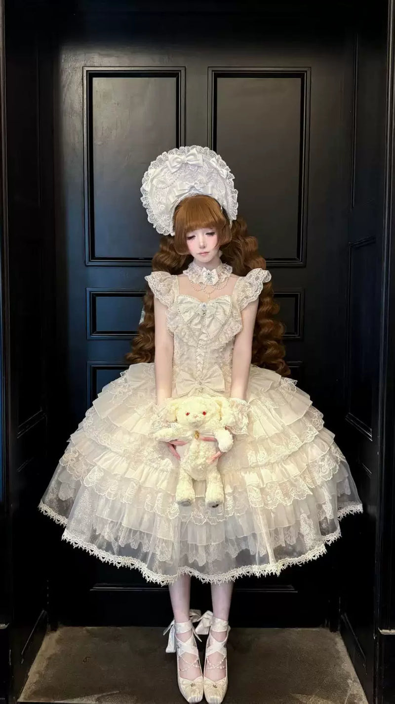 Miaolin Original - Rose Oath - Sweet Lolita JSK dress