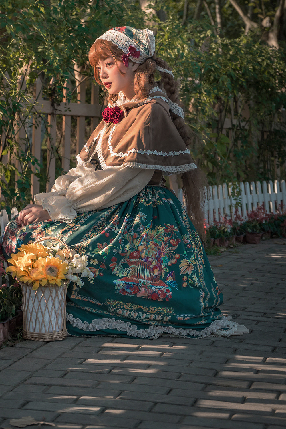 Miss Point - Rich Hymn - Lolita Bavarian Long Velvet JSK