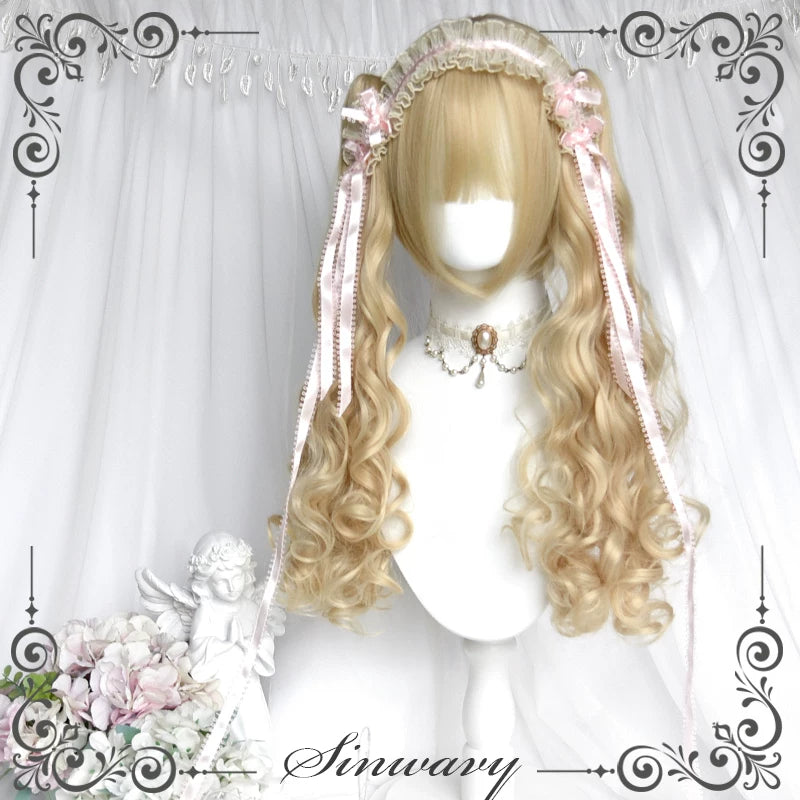 Platinum Lolita twin-tail wig - view 6