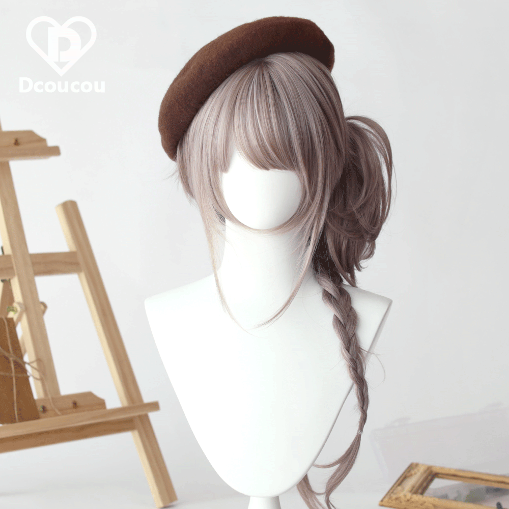 Dcoucou - Gorgeous Star - 70cm Layered Lolita Double Ponytails Wig