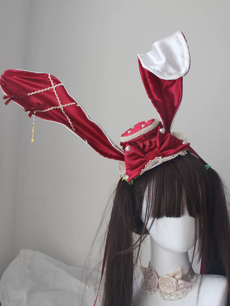 Deer Girl Handmade - Brulee Rabbit - Rabbit-Ear Headwear with Shapeable Ears