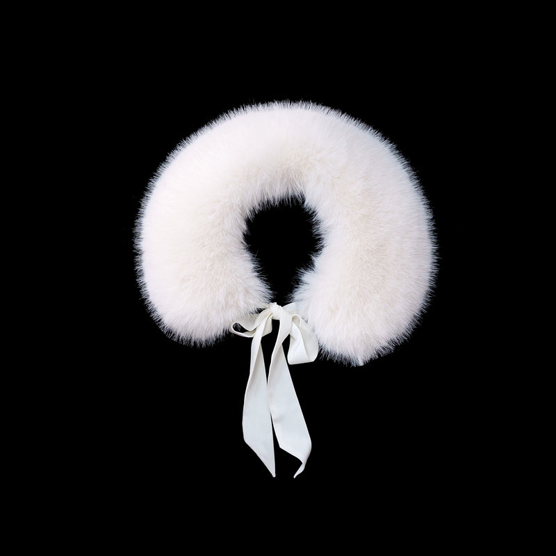 Dream Magic Box Cream Dream Lolita Winter Layers — Plush Collar Only (1)