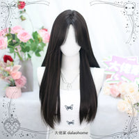 Dalao Home - Lolita Collection - Full-Head Wig Colour and Style Range - 2758 black tea