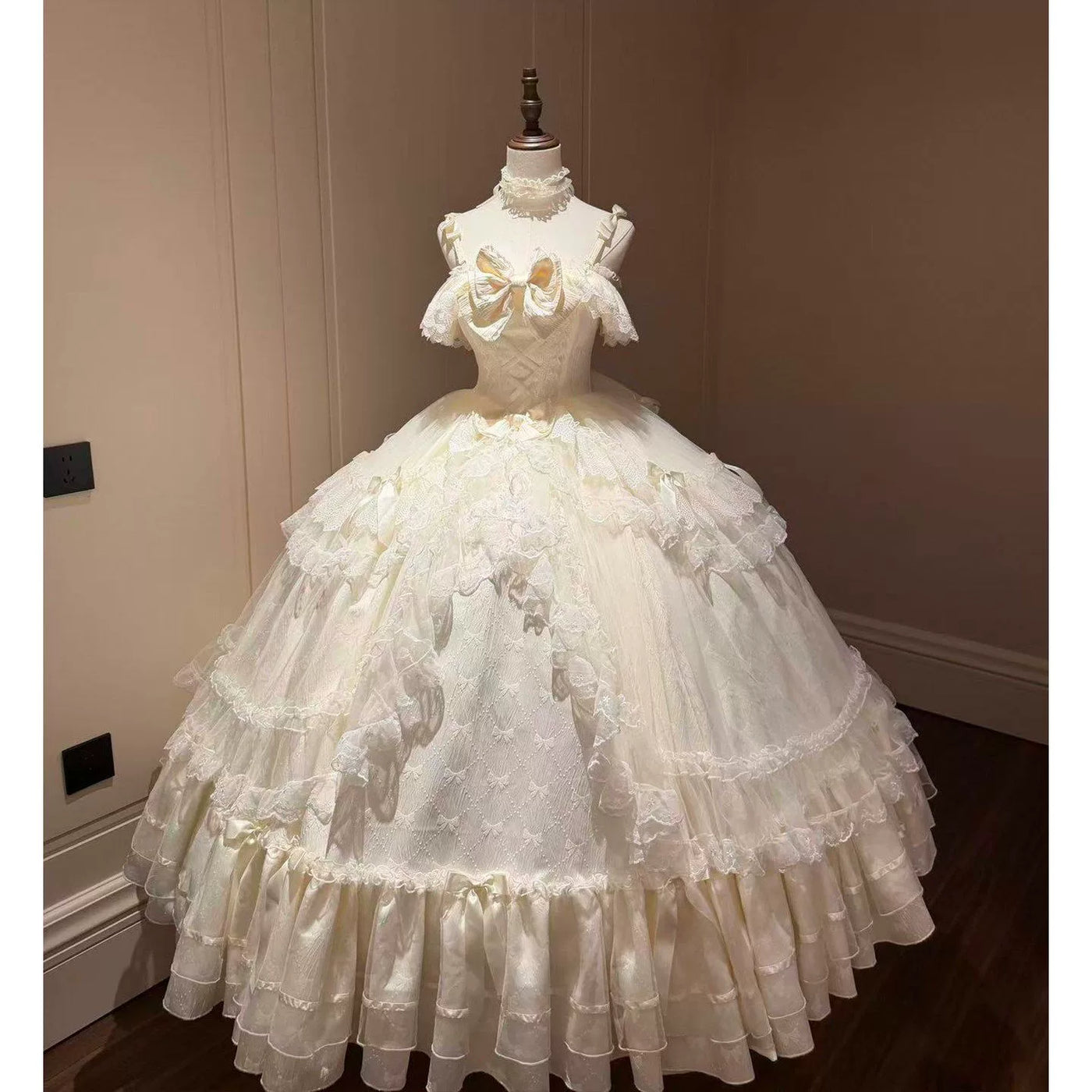 Sweet Scene - Bridal Lolita Ballgown - Formal off-shoulder Lolita