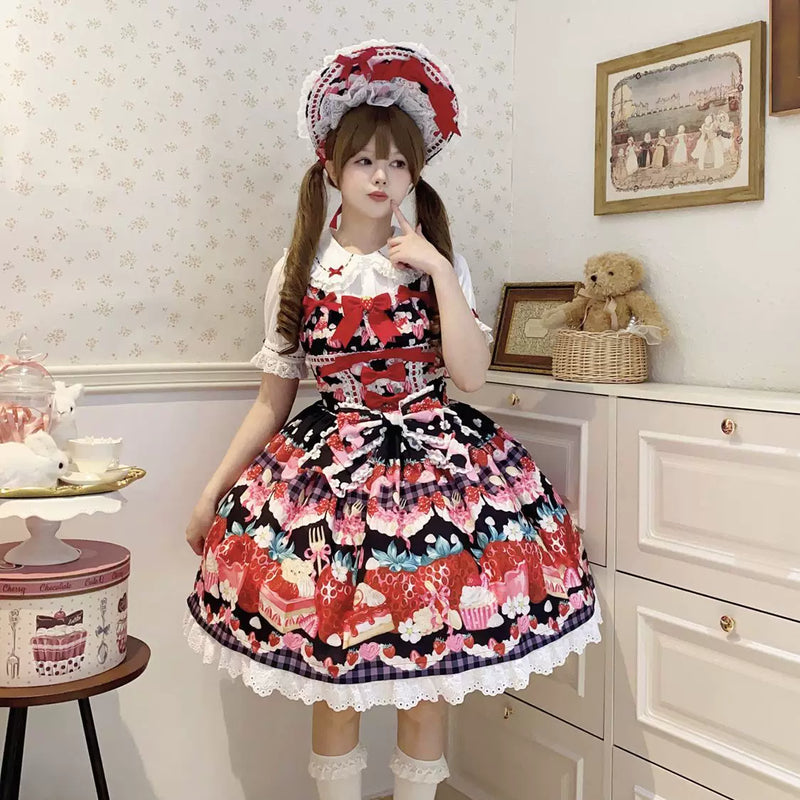 Hanguliang Sweet Berry Love JSK Dress