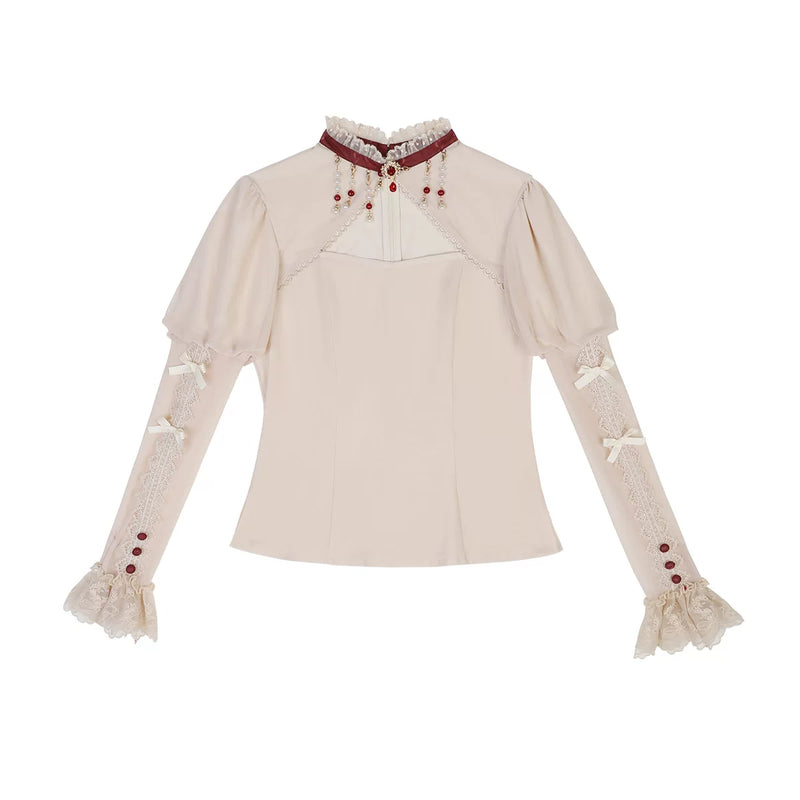 Fan Hua Xin Mystery Garden Lolita JSK & Outfit Options — Top
