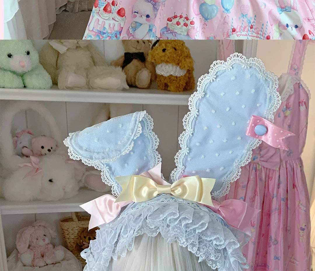 roji roji - Layered Ribbon Bow - Headwear with a Large Layered Ribbon Bow