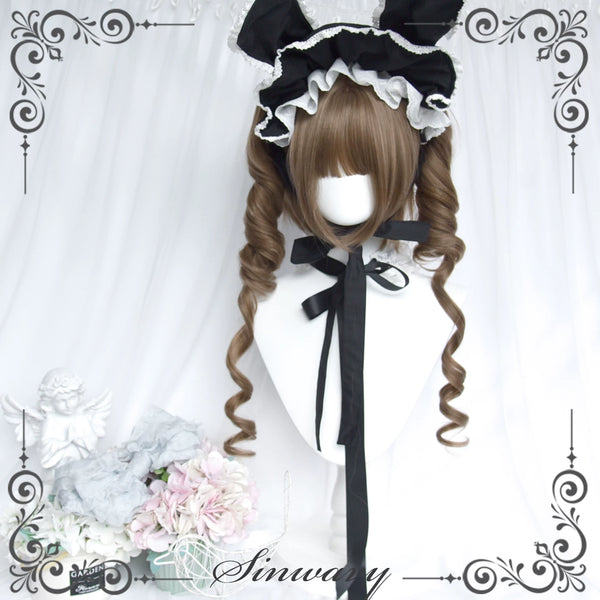 Sinwavy Oil Painting style flax brown Roman curl wig - view 1
