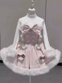 Sweet Dream Little Rabbit long-sleeve OP (petticoat included) / S