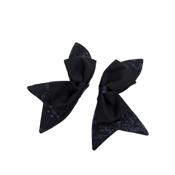 DuskProphecy - Coccyx - Lolita hair accessory with a printed bow