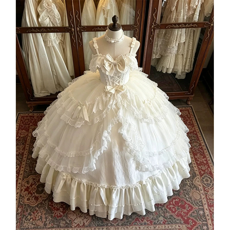 Emoji Dream - Formal Lolita Ballgown - Off-the-shoulder one-piece